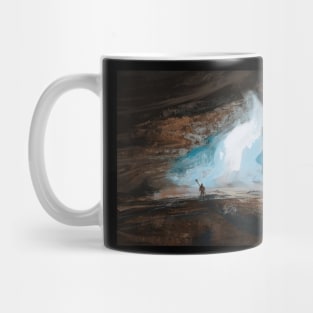 The Cave of the woman shape Mug